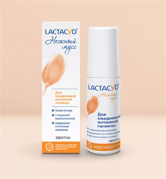 Нежный мусс для интимной гигиены Lactacyd 10334 - фото 1026
