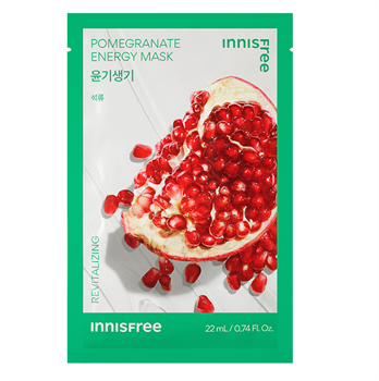 INNISFREE Восстанавливающая маска для лица с гранатом Squeeze Energy, 22 мл 10363 - фото 1219