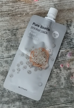 Ночная маска Missha Pure Source Pocket Pack — Pearl 10386 - фото 1264