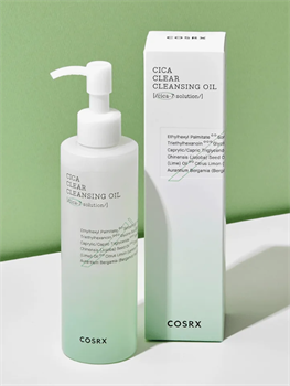 Очищающее гидрофильное масло COSRX PURE FIT CICA CLEAR CLEANSING OIL 10398 - фото 1287