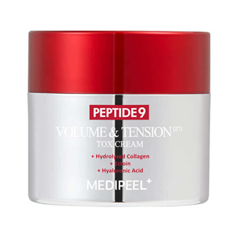 Пептидный крем с матриксилом от морщин MEDIPEEL Peptide 9 Volume & Tension Tox Cream Pro 10448 - фото 1396