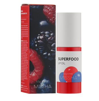 Missha Питательное масло для губ с ягодами и арганой, Berry Superfood Lip Oil 10528