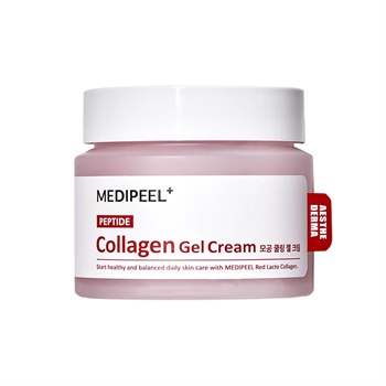 Двойной крем-гель с коллагеном и пептидами MEDIPEEL Red Lacto Collagen Hydro Gel Cream 10611