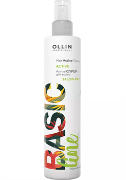 Ollin Professional, Basic Line Актив- спрей для волос, 250 мл 10618
