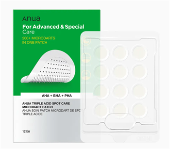 Патчи от прыщей с микроиглами Anua Triple Acid Spot Care Microdart Patch 10764