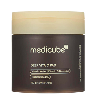Осветляющие пэды с витамином С medicube Deep Vita C Pad 10832