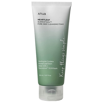Пенка-скраб с кверцетинолом для очищения пор Anua Heartleaf Quercetinol Pore Deep Cleansing Foam 10983