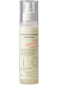 Осветляющий тонер-мист от постакне AXIS-Y Dark Spot Correcting Glow Toner 10992