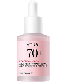 Сыворотка с персиком для гладкой и сияющей кожи Anua Peach 70% Niacin Serum 11001
