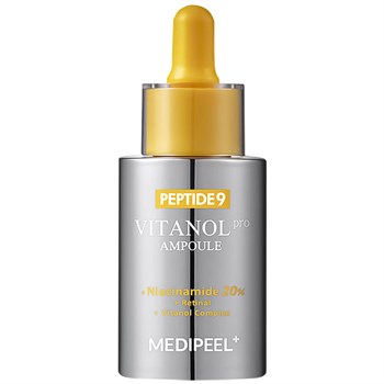 Лифтинг-ампула с пептидами и 20% ниацинамида MEDIPEEL Peptide 9 Vitanol Ampoule PRO 10170 - фото 540