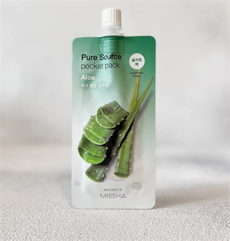 Компактные маски для лица Missha Pure Source Pocket Pack - Алоэ Вера 10201 - фото 621