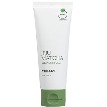 Слабокислотная пенка для умывания с чаем матча Trimay Jeju Matcha Low pH Cleansing Foam 10210 - фото 638