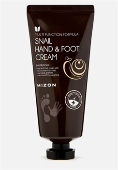 Крем для рук и ног с муцином улитки Mizon Snail Hand And Foot Cream 10243 - фото 721