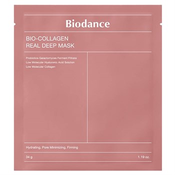 Ночная гидрогелевая маска с коллагеном для эластичности кожи Biodance Bio-Collagen Real Deep Mask 1 шт 10019 - фото 89