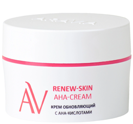 Крем обновляющий с АНА-кислотами Aravia Renew-Skin AHA-Cream 10332