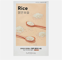 Тканевая маска для лица Missha RICE 10389