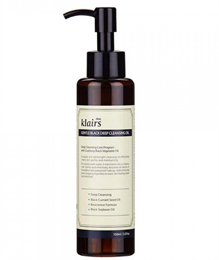 Натуральное гидрофильное масло Dear, Klairs Gentle Black Deep Cleansing Oil 10395