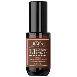 Мягкая антивозрастная сыворотка с бакучиолом и ретинолом Cos De Baha L1 Bakuchiol & Retinol Serum 10508