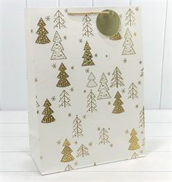 Пакет подарочный с тиснением 