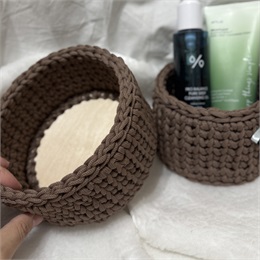 Набор корзинок для косметики или декора (Ручная работа) 10640