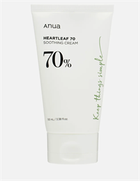 Успокаивающий крем для лица ANUAHEARTLEAF 70% SOOTHING 10682