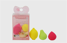 Набор мини-спонжей Rarres Fruit Powder Puff 10786