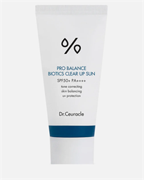 Солнцезащитный крем для лица SPF 50+ PA++++ Dr. Ceuracle Pro Balance Clear 10873