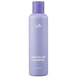 Парфюмированный бессульфатный шампунь с кератином Lador Keratin LPP Shampoo Osmanthus 10142