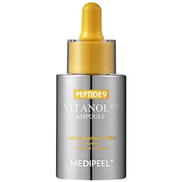 Лифтинг-ампула с пептидами и 20% ниацинамида MEDIPEEL Peptide 9 Vitanol Ampoule PRO 10170