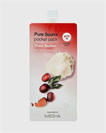 Компактные маски для лица Missha Pure Source Pocket Pack - Масло Ши 10202