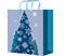 Пакет подарочный 18х23х10 см "Лесная геометрия", бумажный, глянцевая ламинация, зимний дизайн 10613